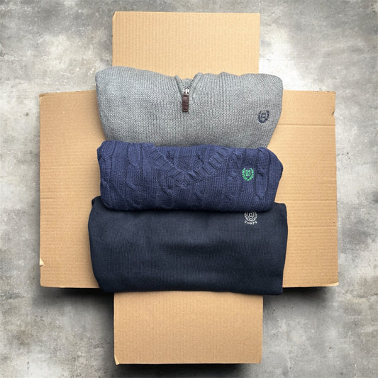 3x Chaps Sweater/Knit box
