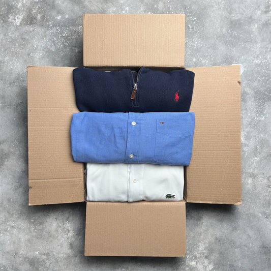 3x Ralph Lauren/Tommy/Lacoste Box